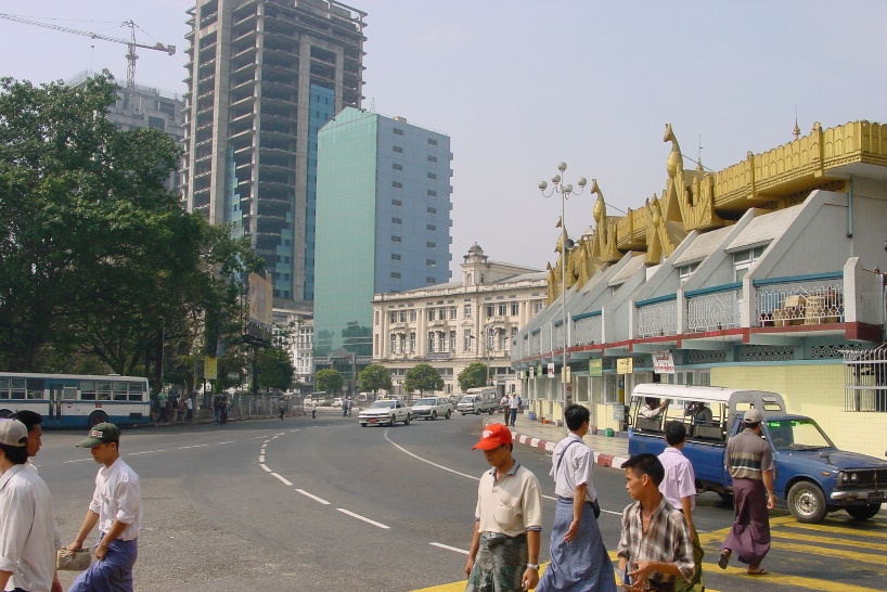 Ancient and modern in Yangon