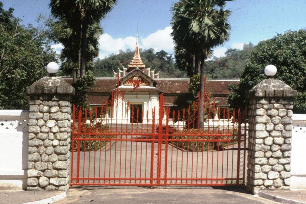 Royal Palace in Luang Prabang in 1969