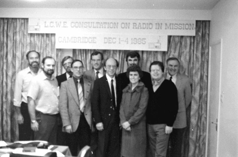 First RICE Consultation in Cambridge 1985