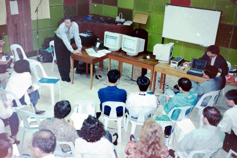 FEBC DigiCon Workshop in 1996